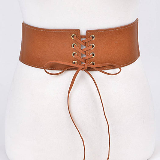 Corset Belt w/ Ribbon Detail