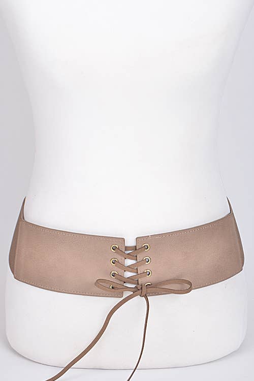 Corset Belt w/ Ribbon Detail