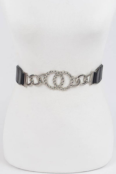 Curb Chain Twisted OO Belt