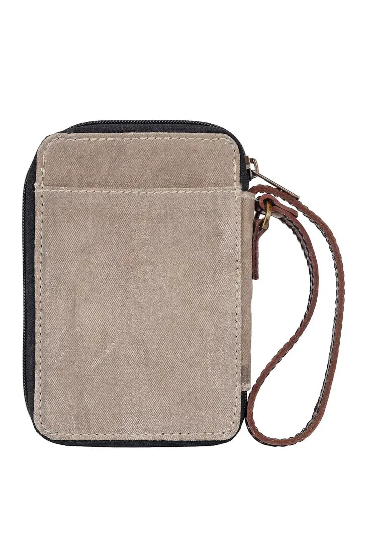 Atlas Up-Cycled Canvas Wallet