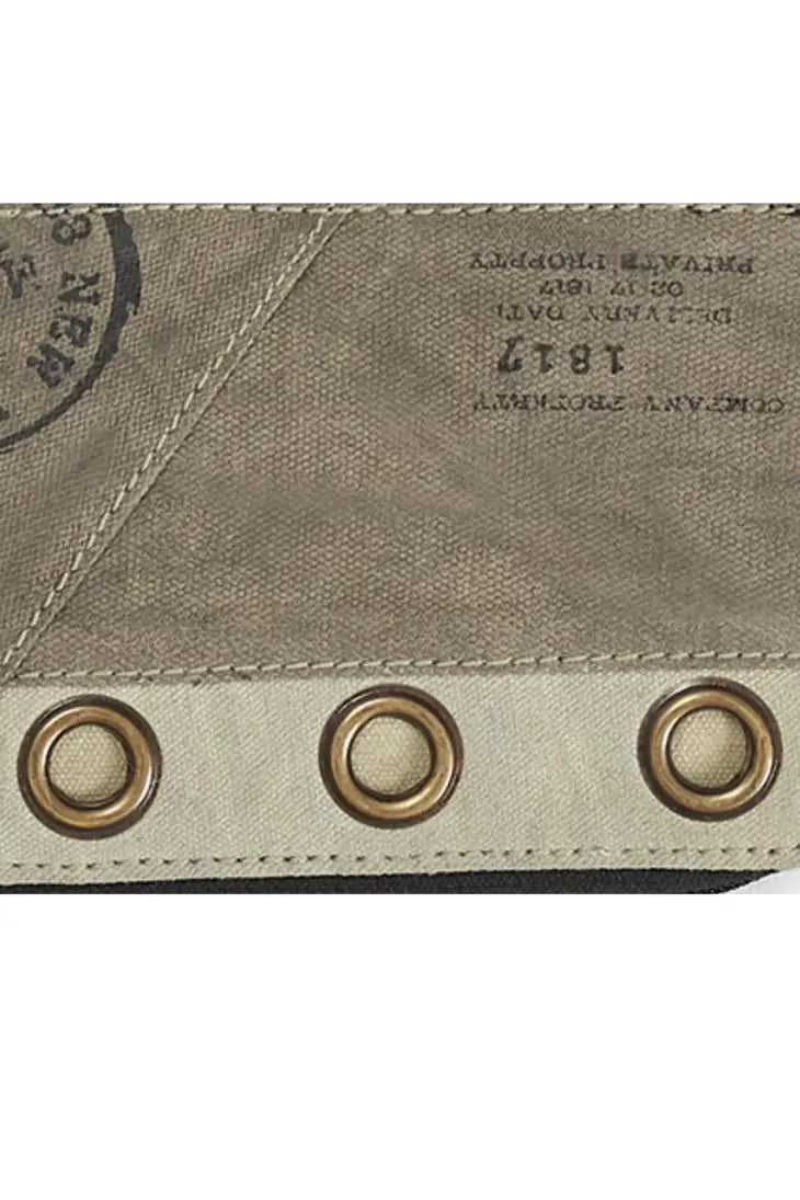 Atlas Up-Cycled Canvas Wallet