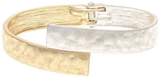 Two Tone Bypass Bracelet