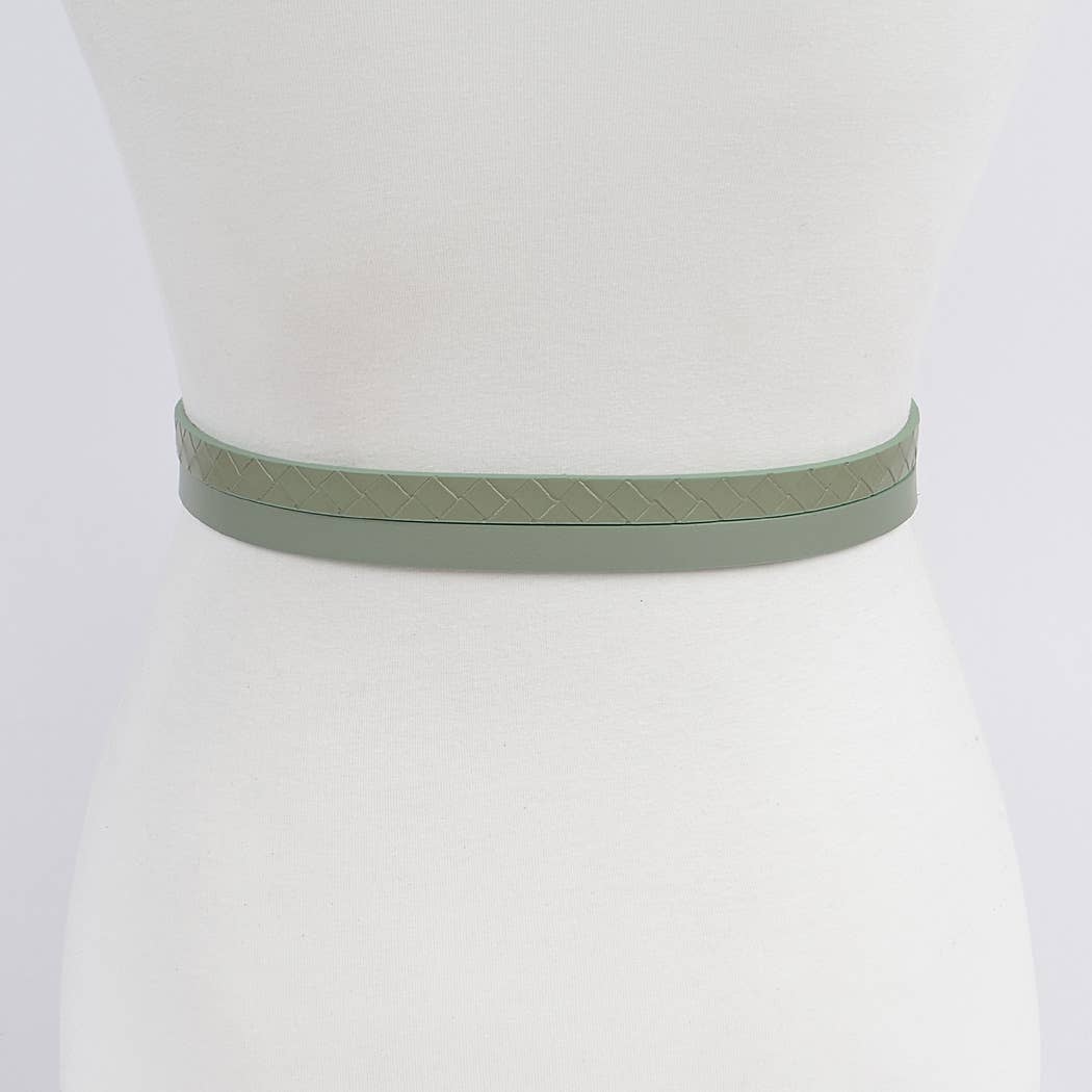 Sage Mini Circles Belt