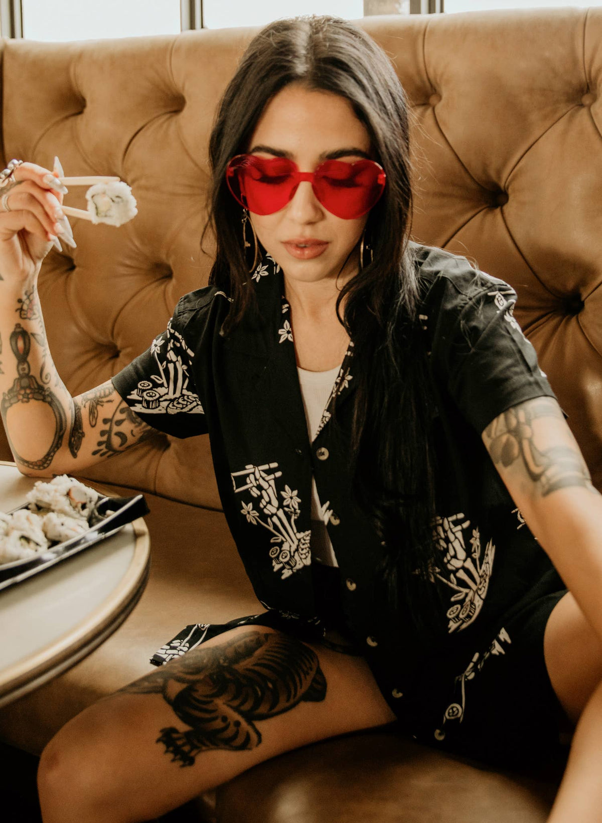 Rolling Deep Sushi Unisex Button-Down