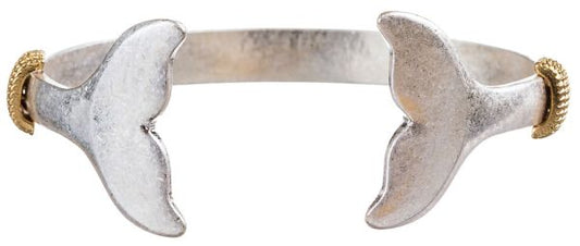 Whale Tail Cuff Bracelet