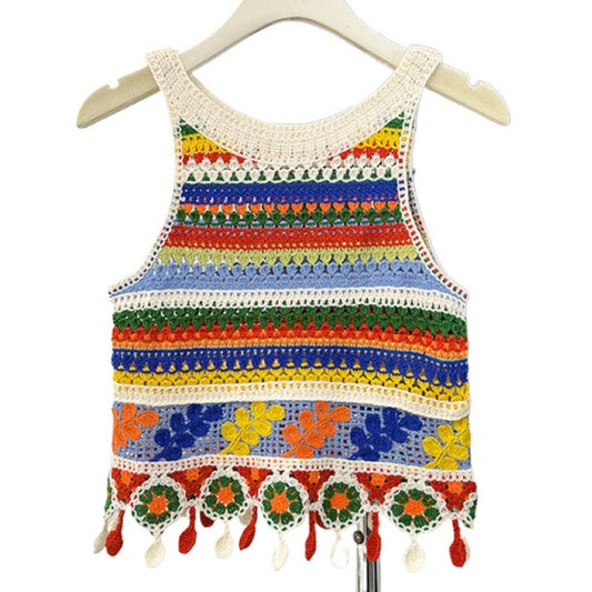 Playful Boho Summer Top