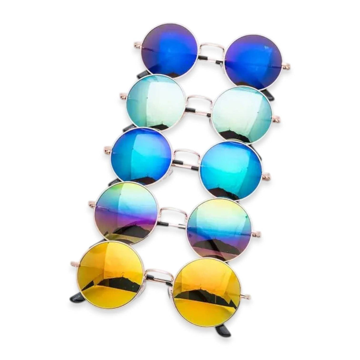 Round Mirror Iconic Sunglasses
