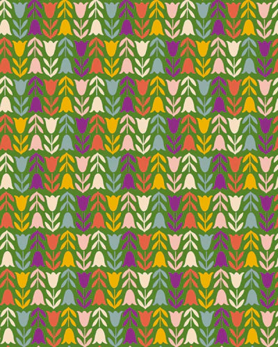 Effie's Heart Dress in Beatrixpark Print