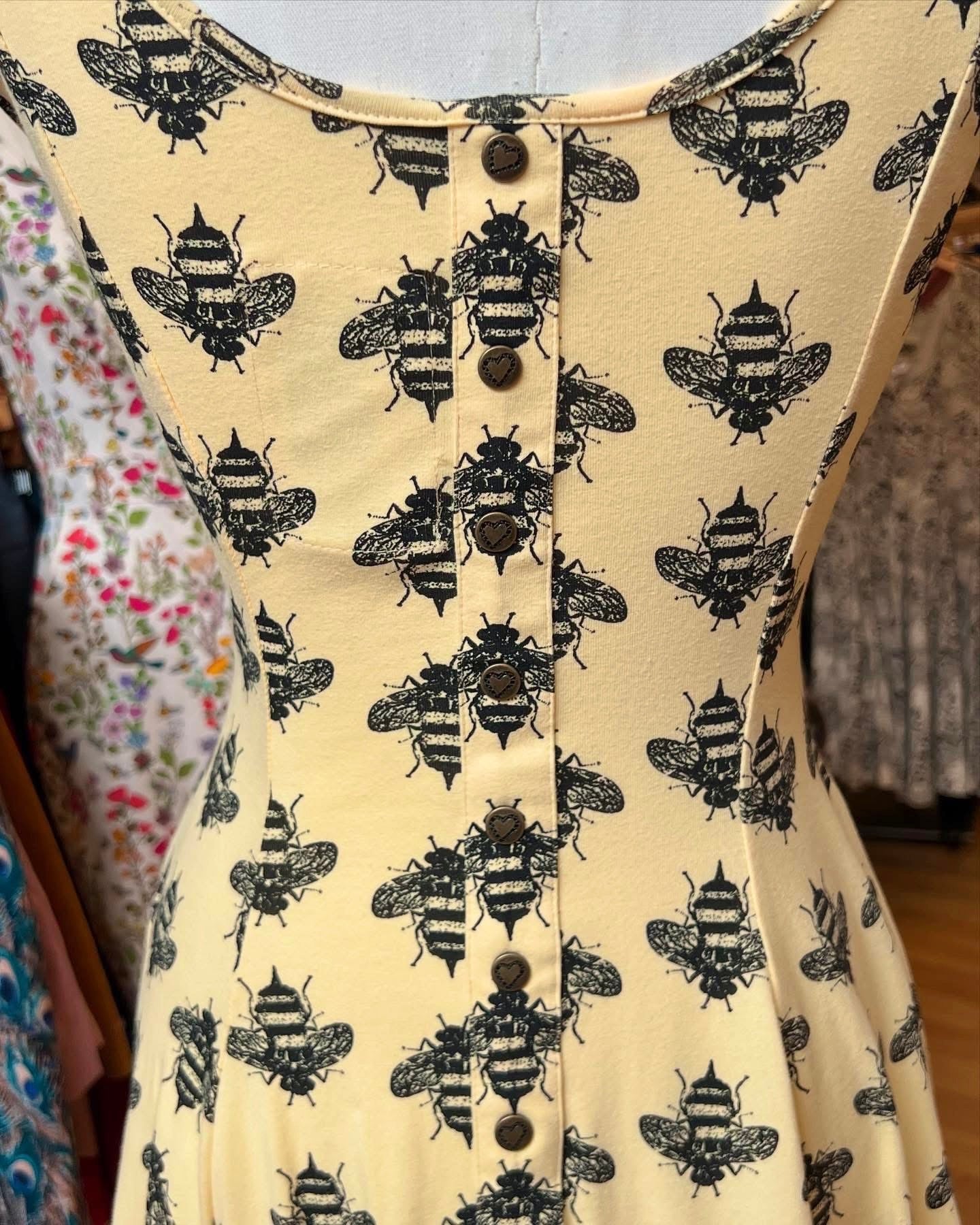 Effie's Heart Mary Dress in Bumblebee Print