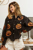 Pumpkin Sequin Corduroy Jacket