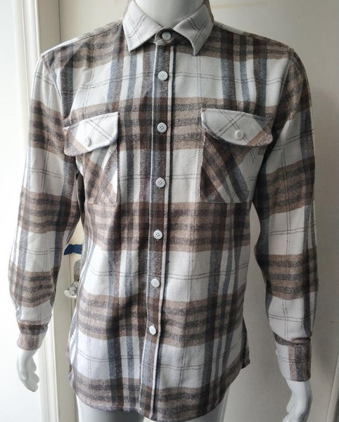 Men's Brown Flannel