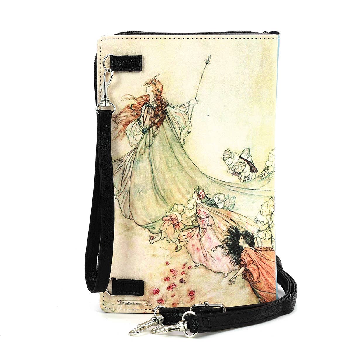 A Midsummer Night's Dream Book Clutch Bag in Vinyl