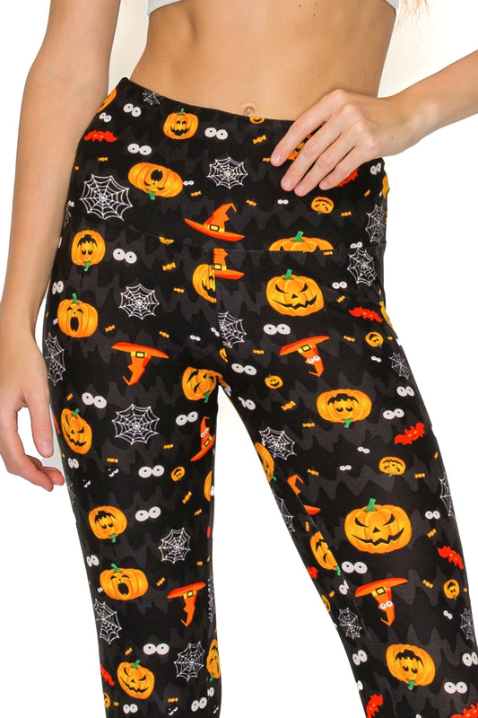Halloween Print Leggings