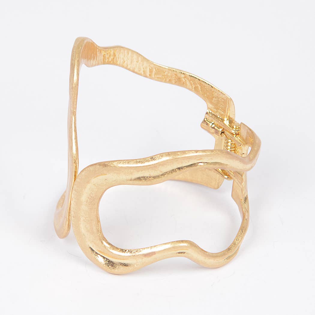 Cast Metal Spring Hinge Cuff
