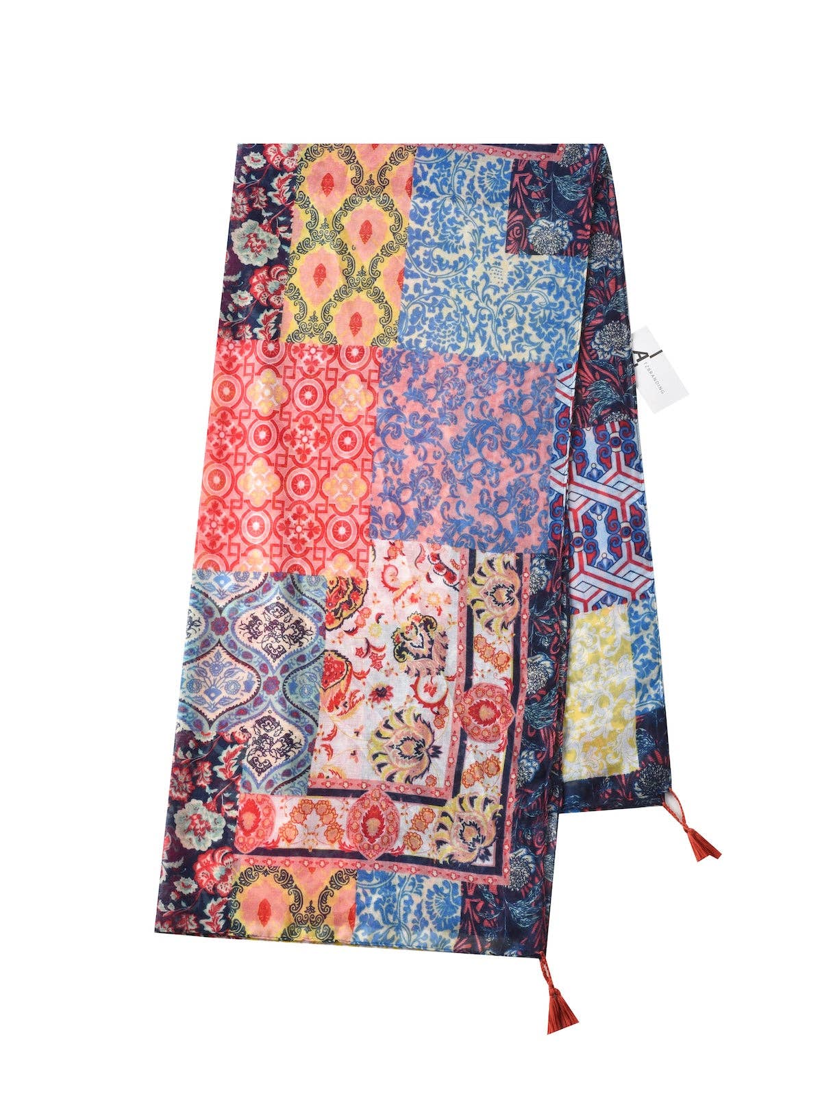 Lightweight Scarf w/ Tassels