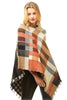 Plaid Poncho