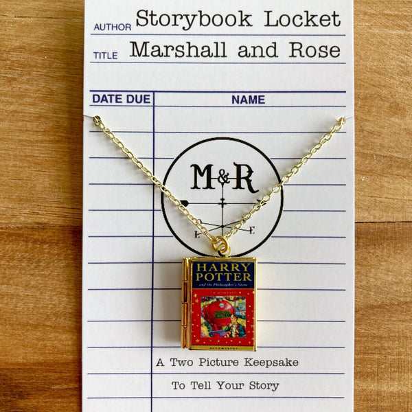 Harry Potter Book Locket