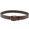 Side Stitch Leather Belt