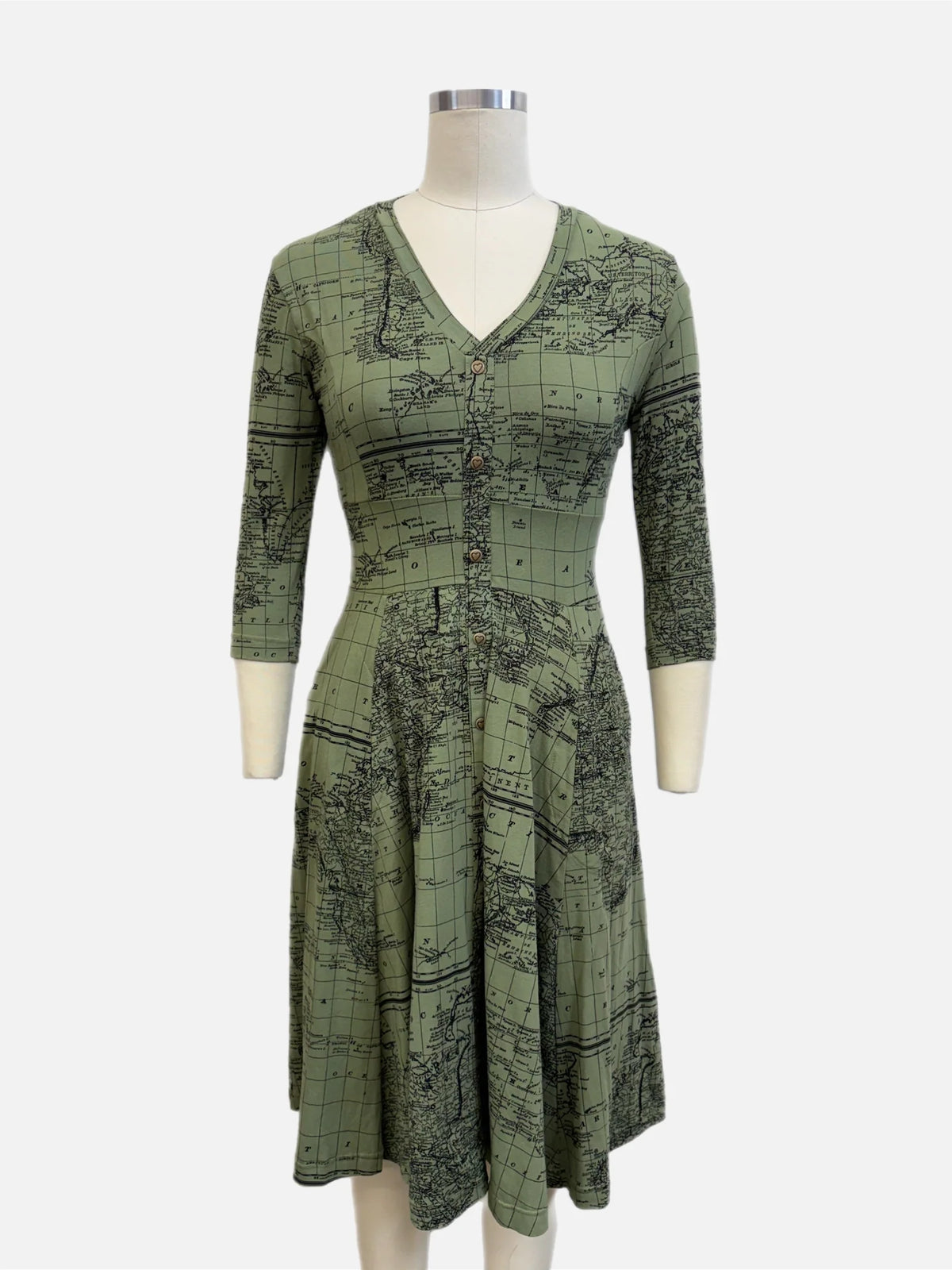 Effie's Heart Clare Dress Atlas Print