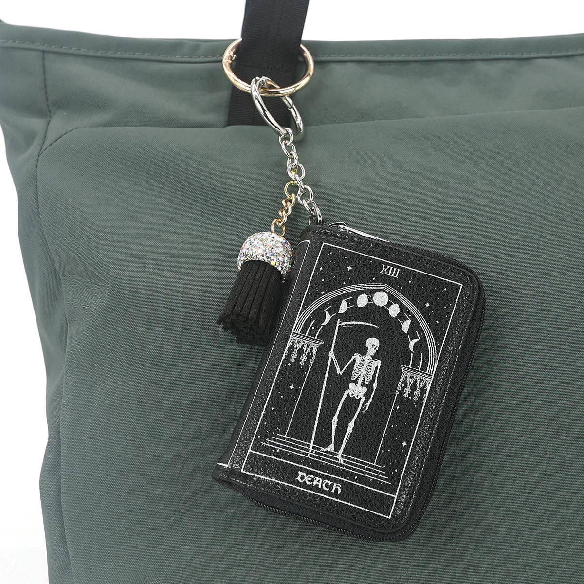 Tarot Card Book Charm Coin Purse