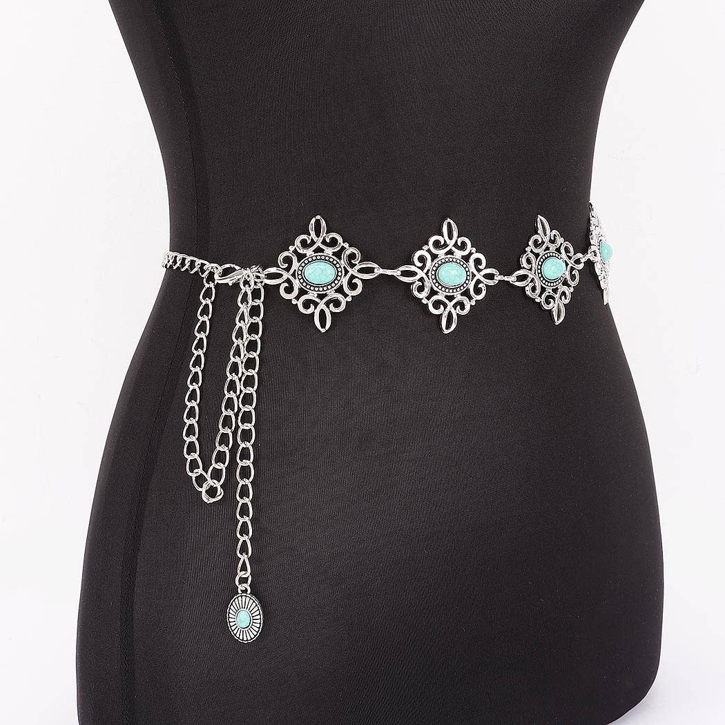 Vintage Metal Chain Belt