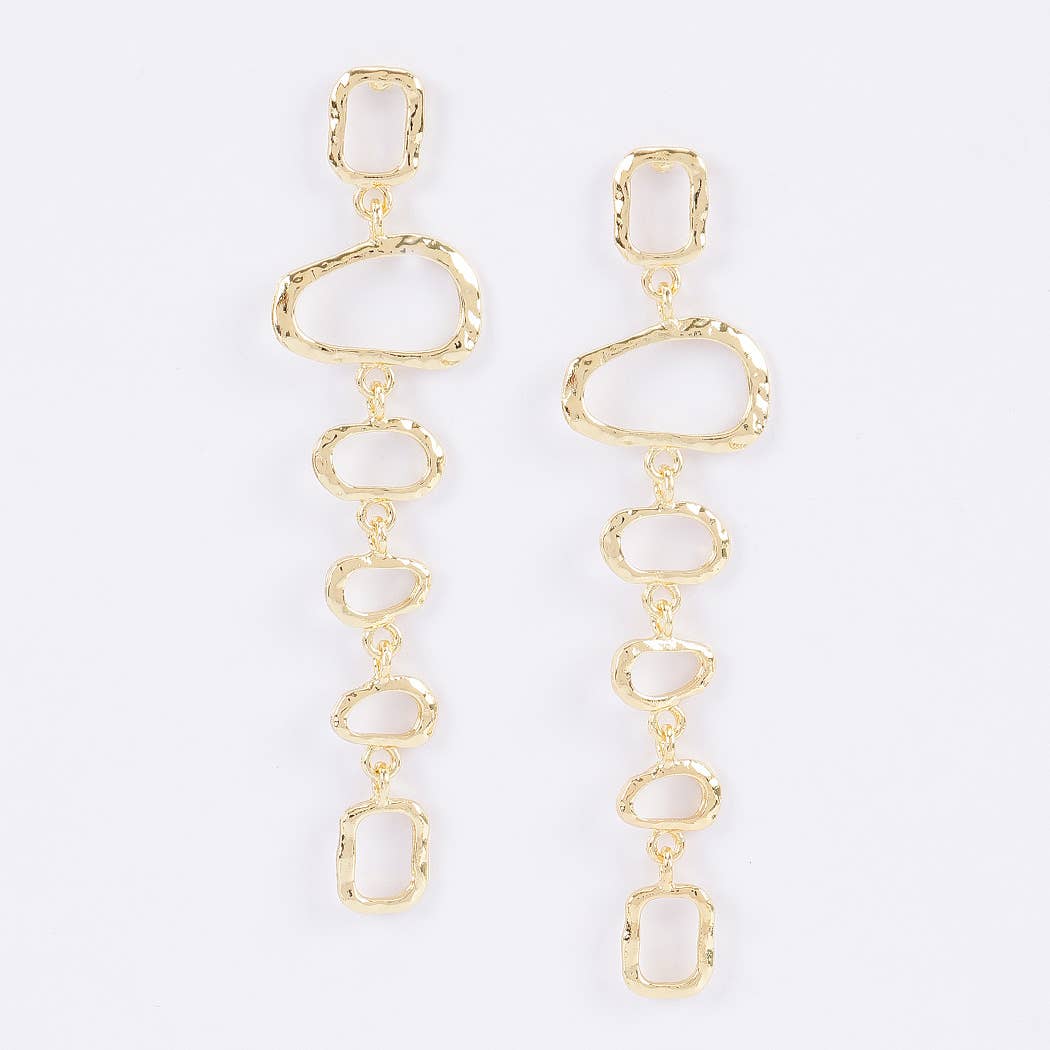 Golden Circle Elegance Earrings