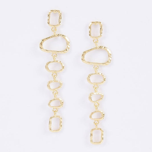 Golden Circle Elegance Earrings