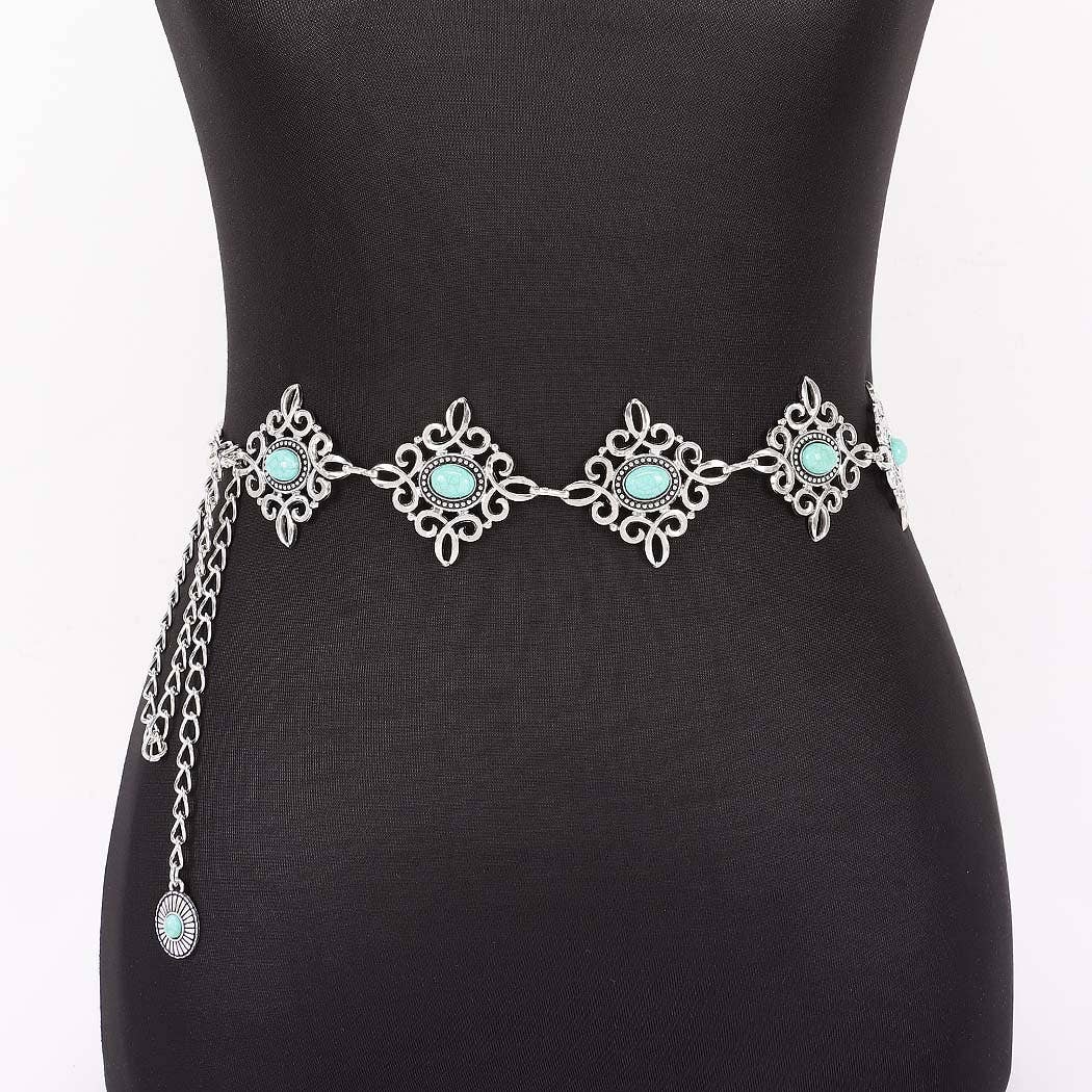 Vintage Metal Chain Belt