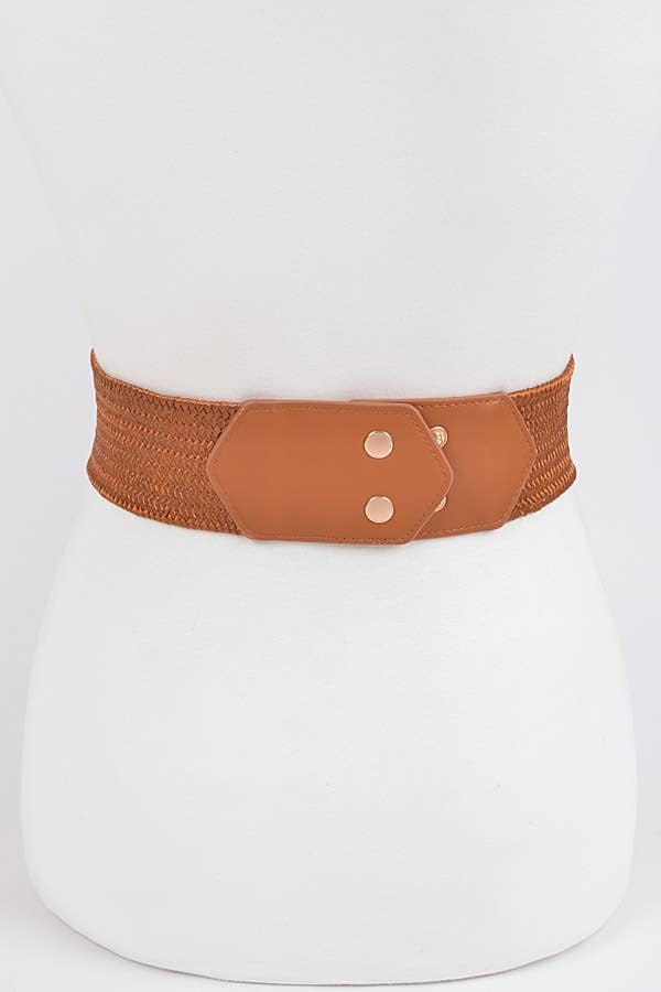 Weaved Ribbon Elastic Belt