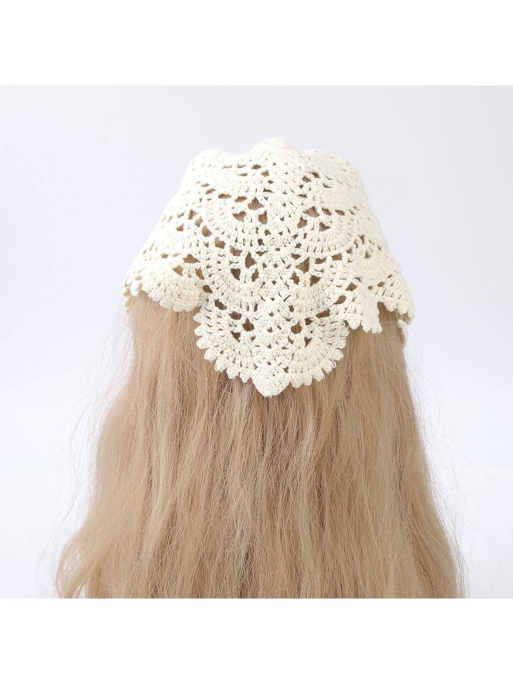 Scarvii - Crochet Lace Triangle Bandana