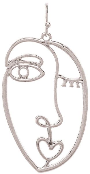 Picasso Sketch Earring