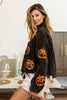 Pumpkin Sequin Corduroy Jacket