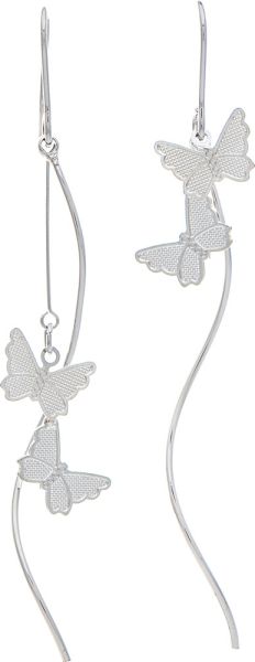 Floating Butterflies Wire Earring