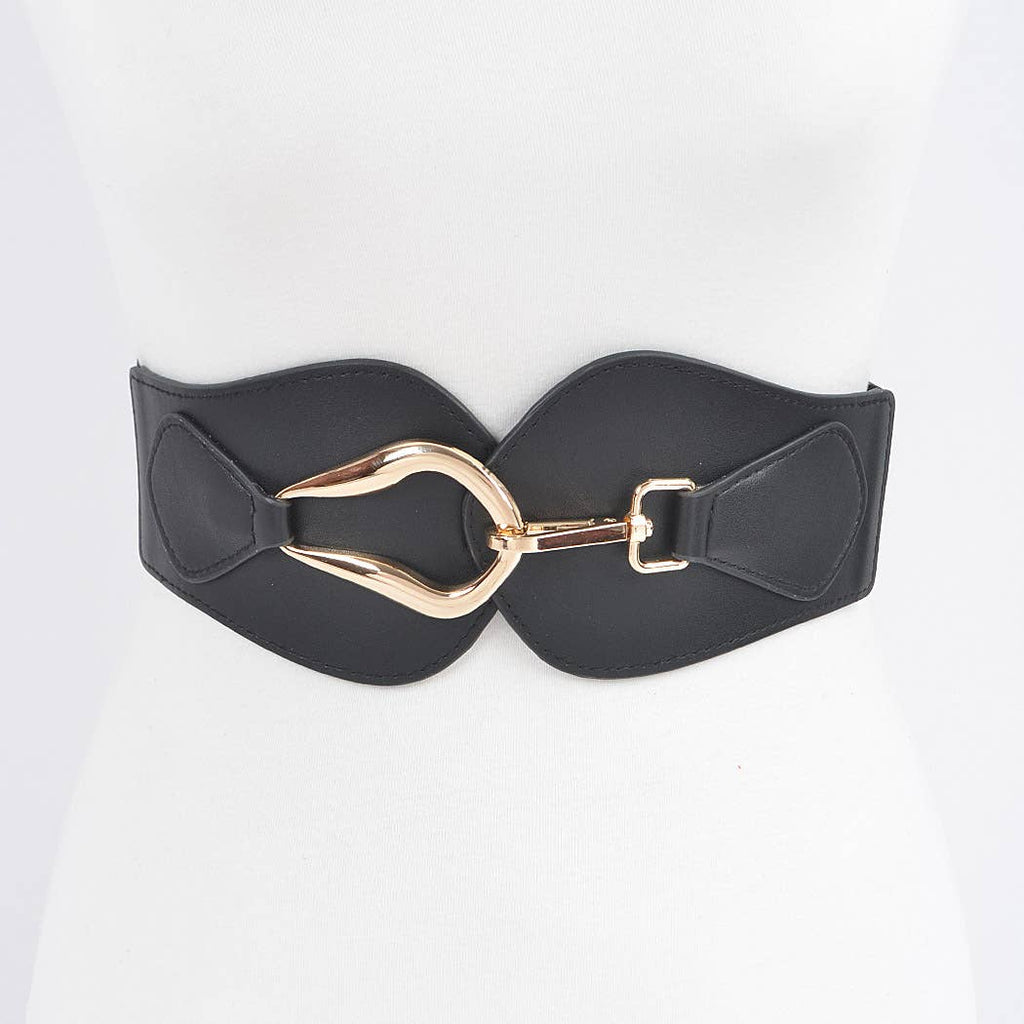 Clasp Buckle Elastic Belt