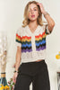 Rainbow Sweater Top