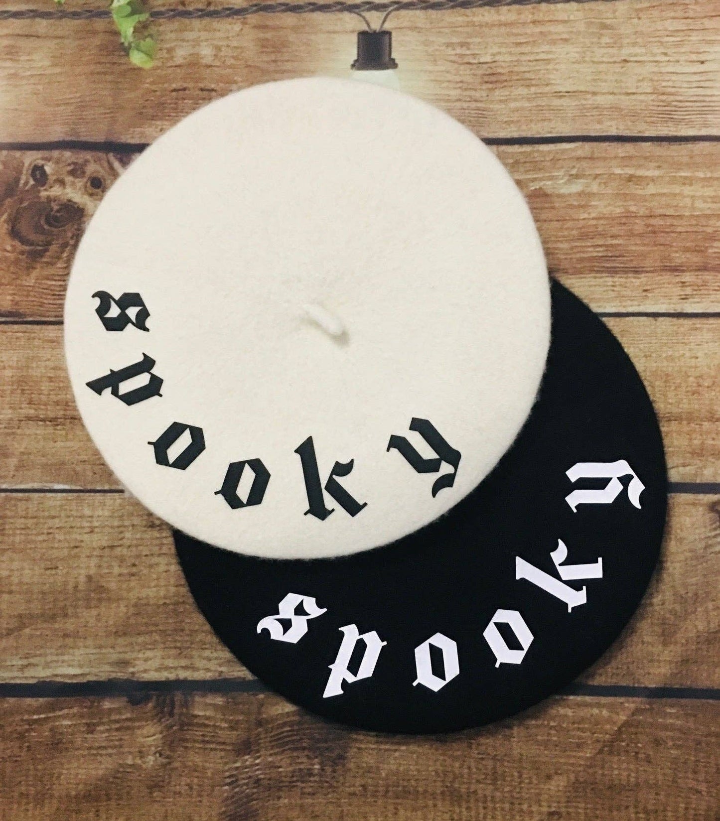 Spooky Vegan Beret