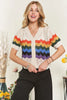 Rainbow Sweater Top