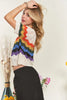 Rainbow Sweater Top