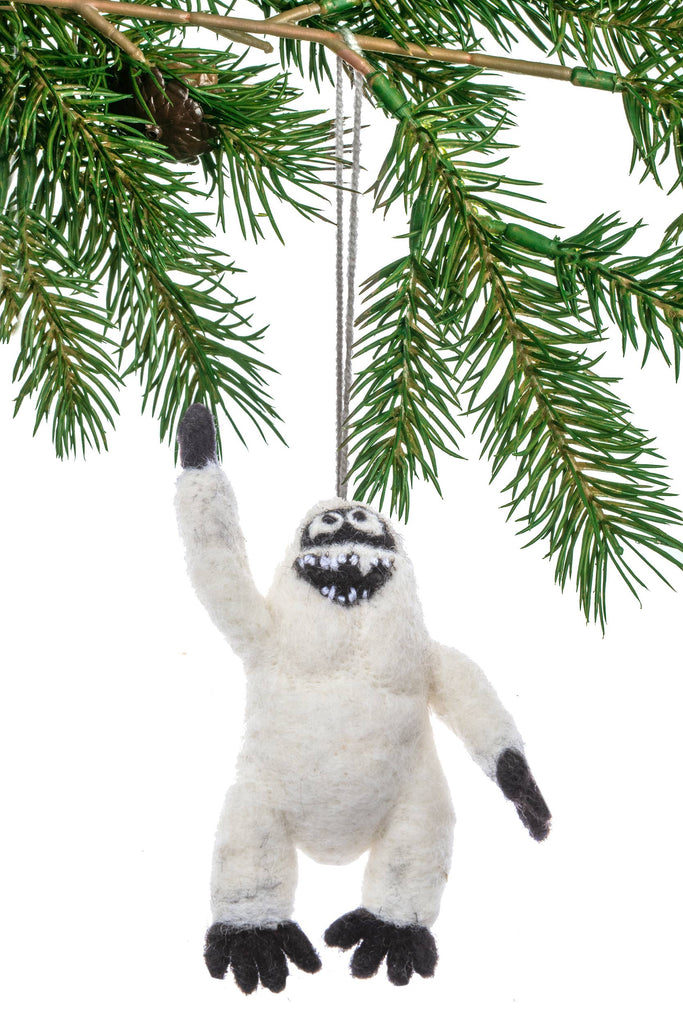 Abominable Snowman Ornament