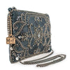 Night Light, Pewter Mini Crossbody Handbag