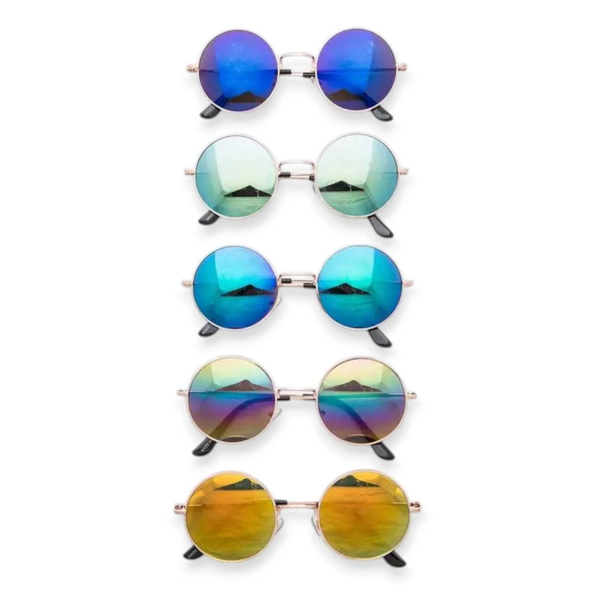 Round Mirror Iconic Sunglasses