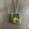 Alice In Wonderland Running Late Book Locket