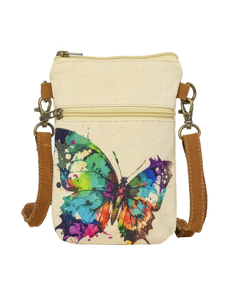 Canvas Crossbody Cellphone Sling Bag