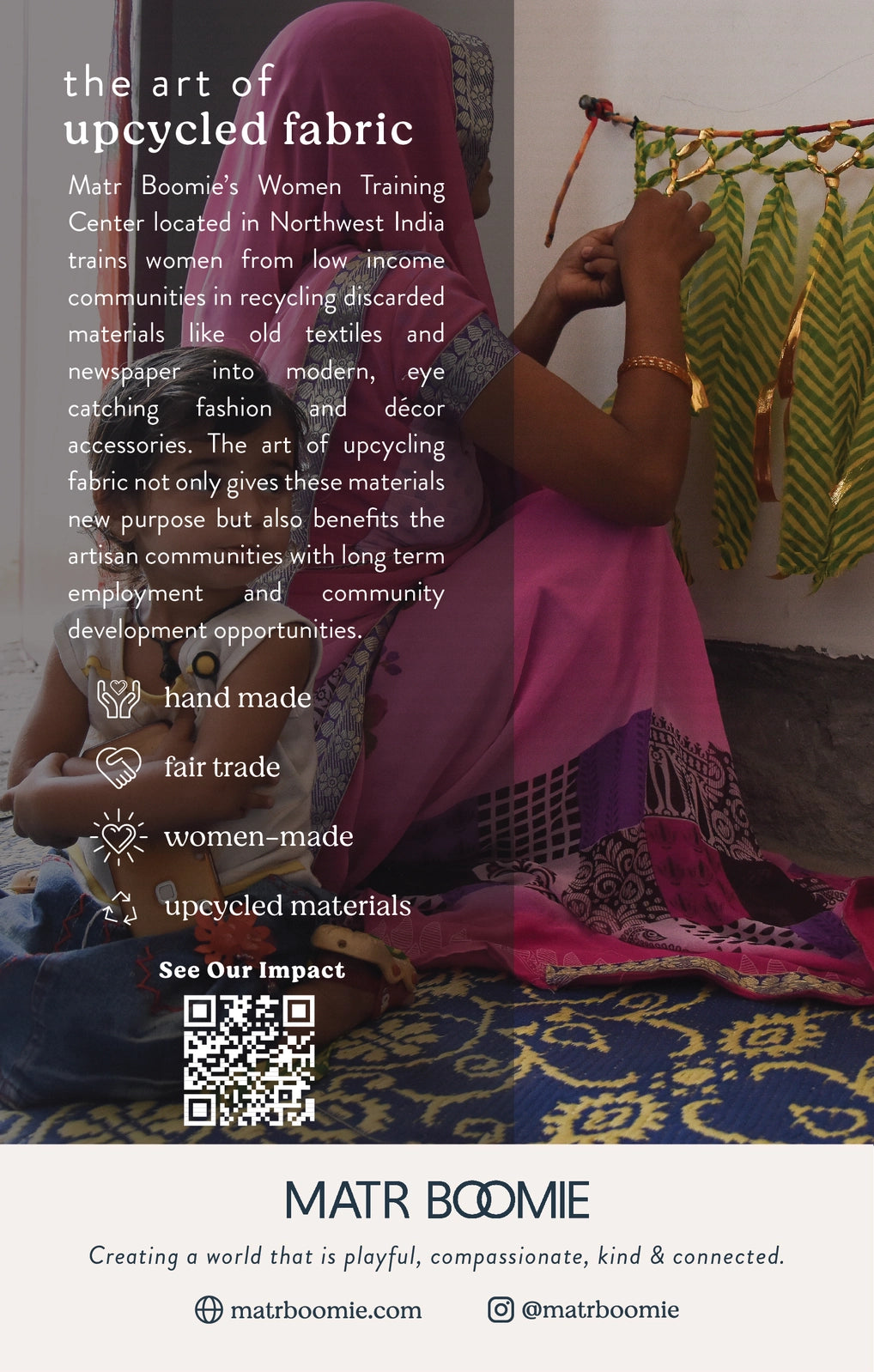 Hand-Woven Fair-Trade Tote Bag