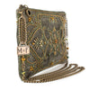 Night Light, Pewter Mini Crossbody Handbag