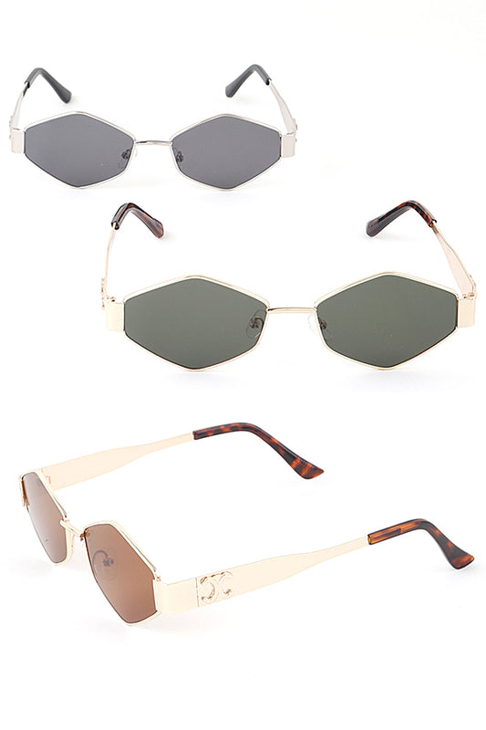 Unisex Rhombus Sunglasses