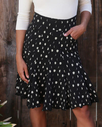 Effie's Heart Seven Year Skirt Mond Print