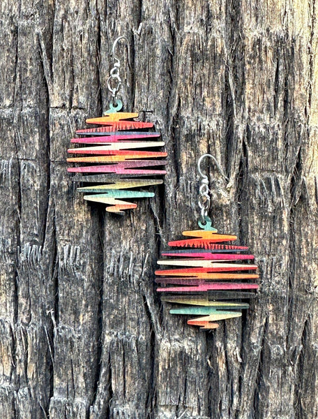 Wooden Horizons Earrings