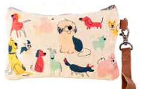 Canvas Wristlet
