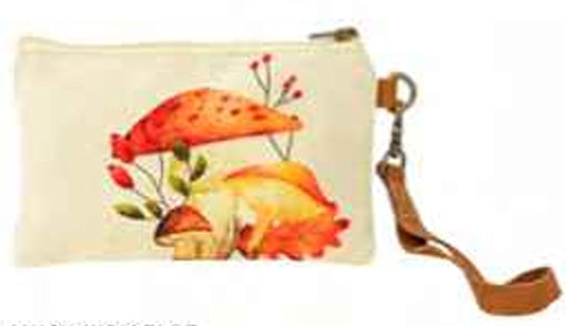 Canvas Wristlet